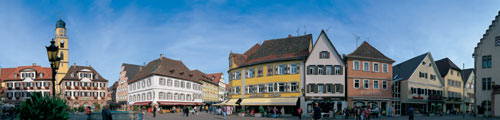 Veduta della città di Bad Mergentheim